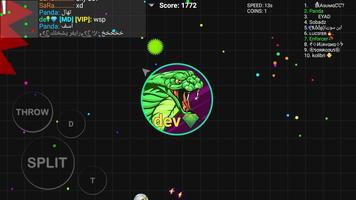 Blob io - Multiplayer io games Cartaz