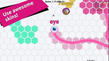 Hexa io Online Hexagon action screenshot 1