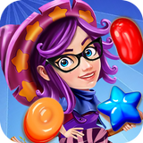 Jelly Witch: キャンディー3個のマッチング