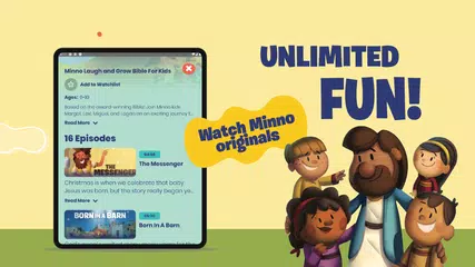 Minno - Kids Bible Videos APK 下載