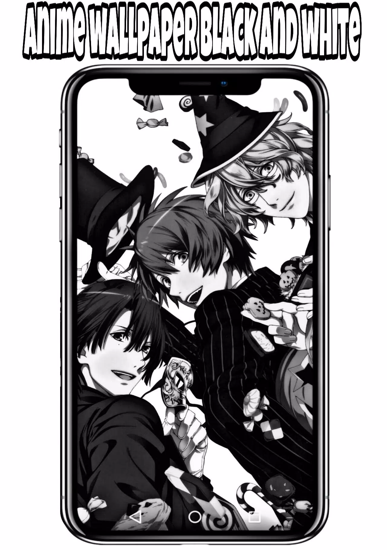 Android向けのアニメ壁紙白黒 Apkをダウンロードしましょう