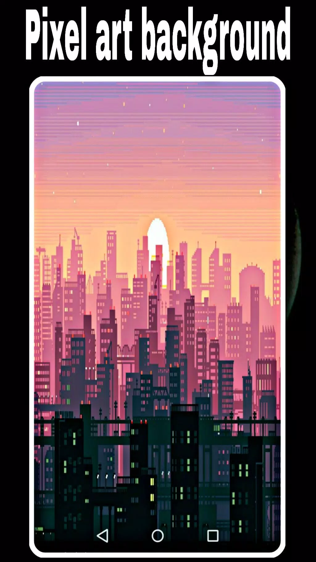 Android向けのピクセルアートの背景 Apkをダウンロードしましょう