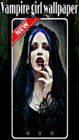 vampire girl wallpaper poster