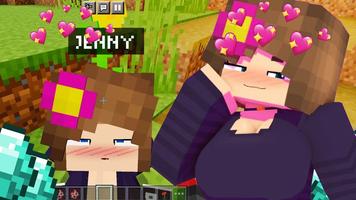 Jenny Mod for Minecraft PE poster