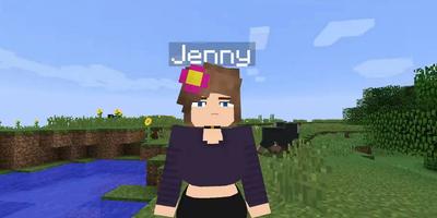 Jenny Mod for Minecraft PE-poster