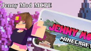 Poster Jenny Mod Addon Minecraft PE