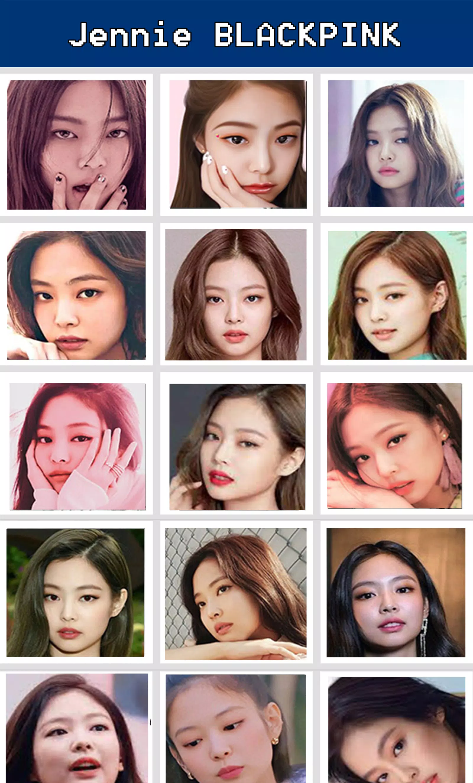Tải xuống APK Jennie Blackpink Pixel Art Free Color By Number cho Android
