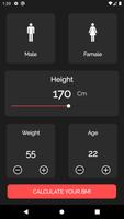 BMI BMR & Body Fat Calculator capture d'écran 1