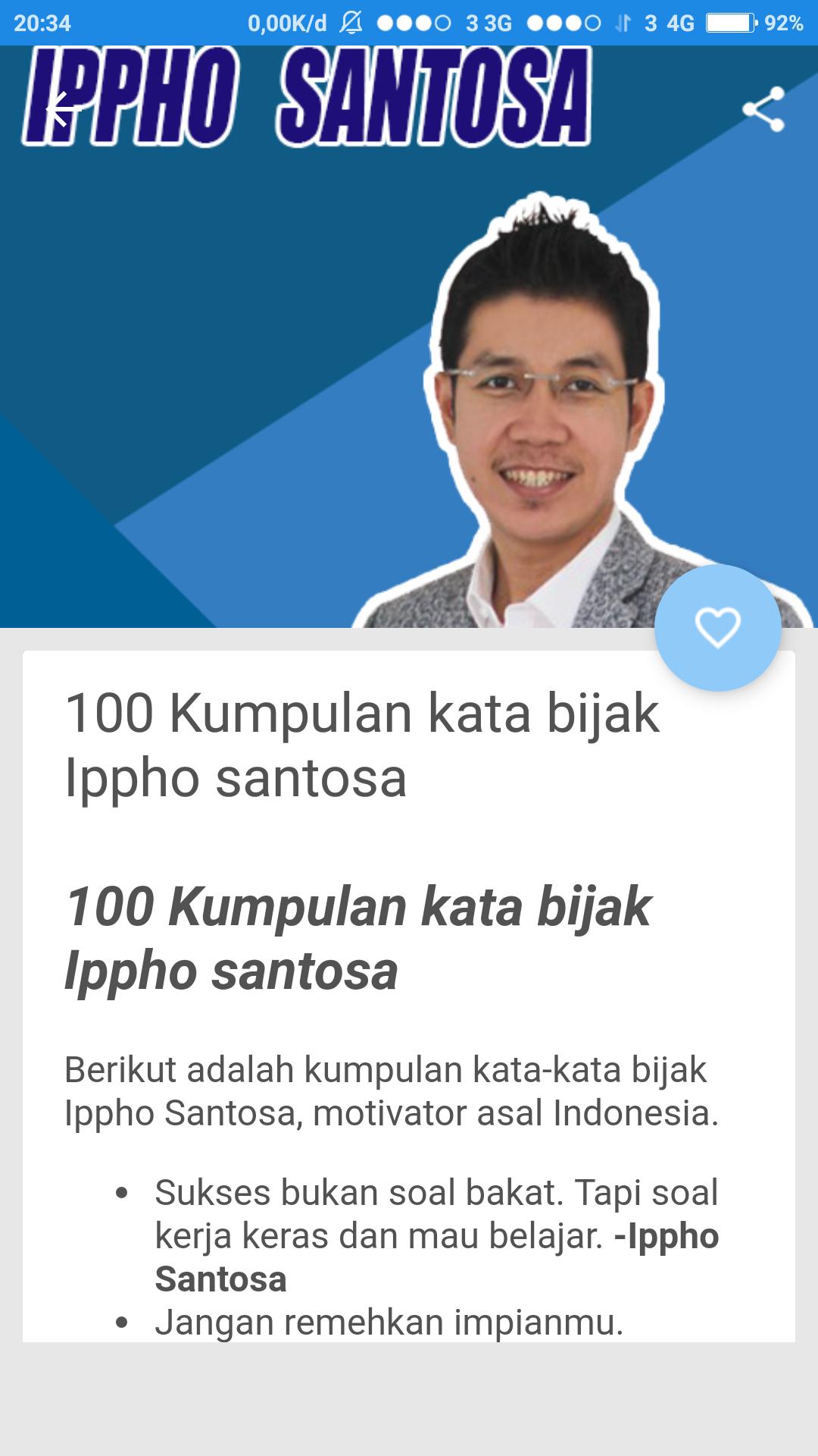 Ippho Santosa Kata Motivasi For Android Apk Download