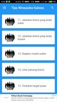 Tips Wirausaha Sukses capture d'écran 2