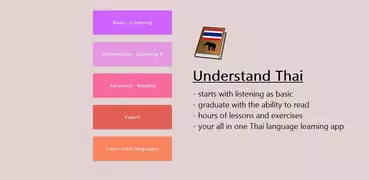 Understand Thai - Learn Thai