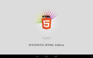 WYSIWYG HTML Editor 海報