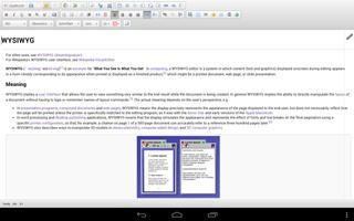 WYSIWYG HTML Editor اسکرین شاٹ 2