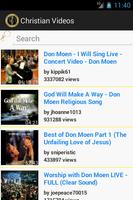 Christian Video Songs captura de pantalla 1