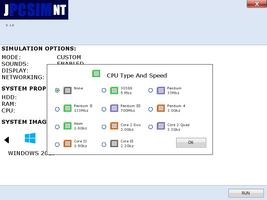 برنامه‌نما JPCSIM NT عکس از صفحه