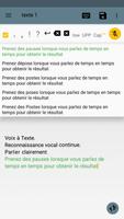 Voix Texte - Texte Voix capture d'écran 1