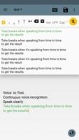 1 Schermata Voice Text - Text Voice PRO