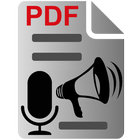 Voix Texte - Texte Voix PDF icône
