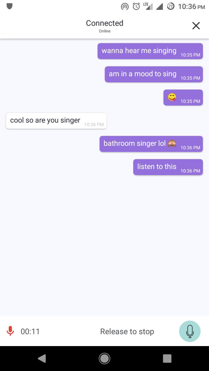 Random stranger chat