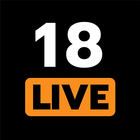 18live: Live Random Video Chat 图标