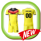 Soccer  Jersey Team Design ไอคอน