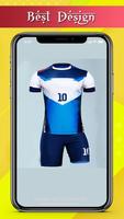 Soccer  Jersey Team Design ภาพหน้าจอ 3