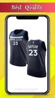 Basketball Jersey Team Design پوسٹر