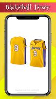 Basketball Jersey Team Design capture d'écran 2