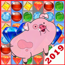 waddles candy Jewel: Match 3 Puzzle APK