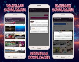 برنامه‌نما Social Media Downloader PRO عکس از صفحه