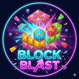 Neon Block Blast Puzzle