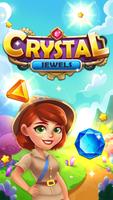Crystal Jewel Games With Levels & Diamond Star Affiche