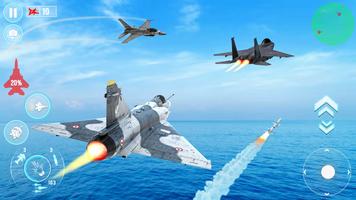 Fighter Jet War Plane Games اسکرین شاٹ 1