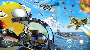 Fighter Jet War Plane Games اسکرین شاٹ 2