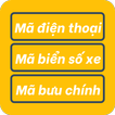 Mã điện thoại - Mã bưu chính - Mã biển số xe