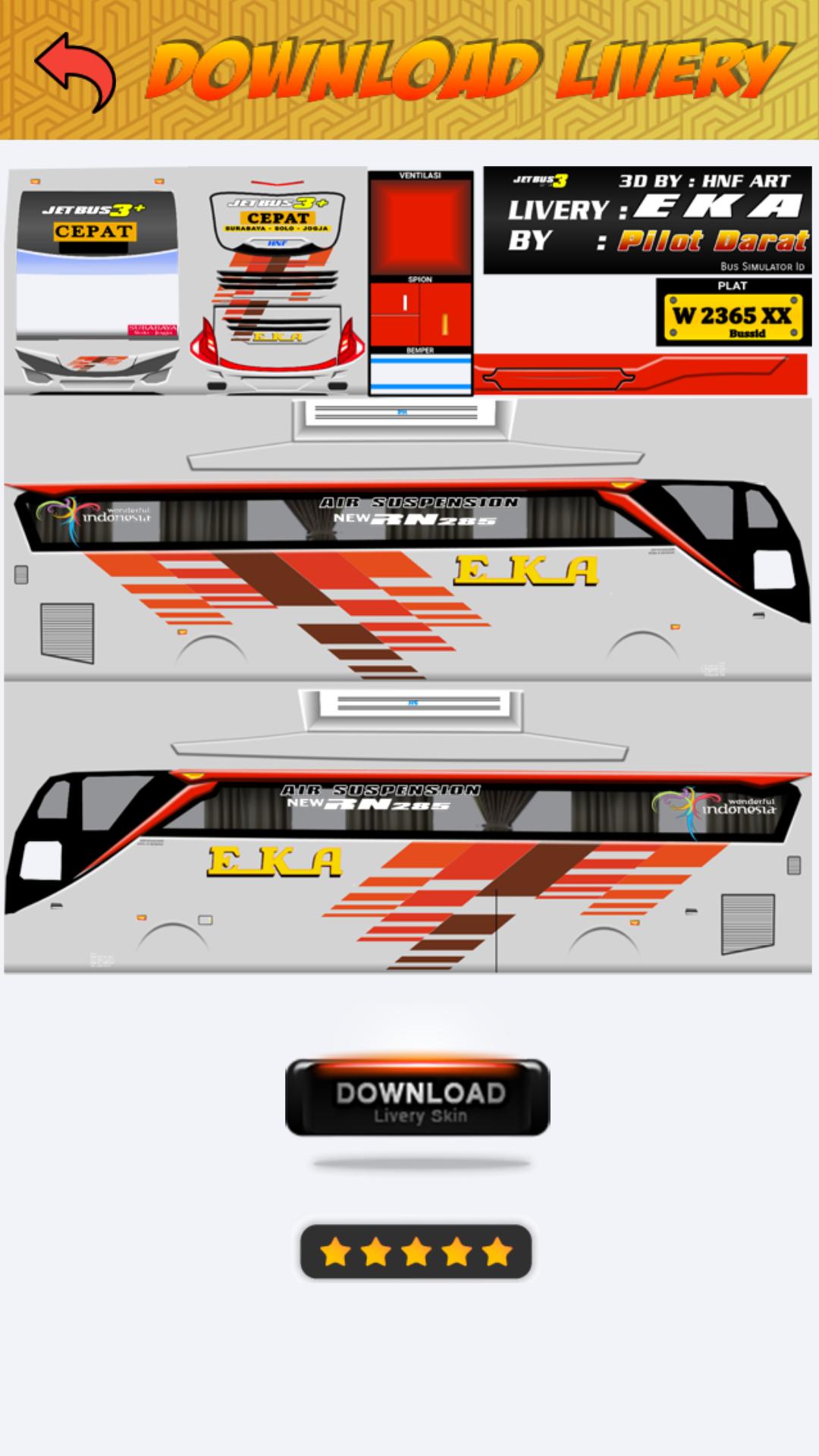 150 Livery Bus Srikandi Shd Bussid V3 2 Jernih Dan Keren