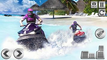 Extreme Jetski: Water Boat Stunts Racing Sim โปสเตอร์