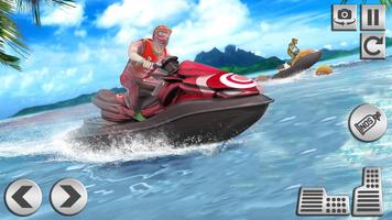 Extreme Jetski: Water Boat Stunts Racing Sim ภาพหน้าจอ 1