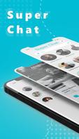 Super Chat الملصق