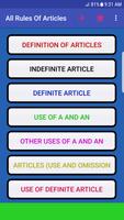 The rules of Article - Articles শেখার Rules সমূহ poster