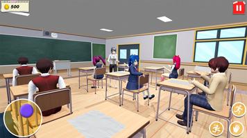 Anime School Girl Simulator 3D capture d'écran 2