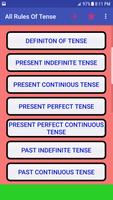 All Rules of Tense - Tense শেখার নিয়ম- Tense Affiche