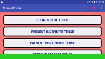 All Rules of Tense - Tense শেখার নিয়ম- Tense capture d'écran 2