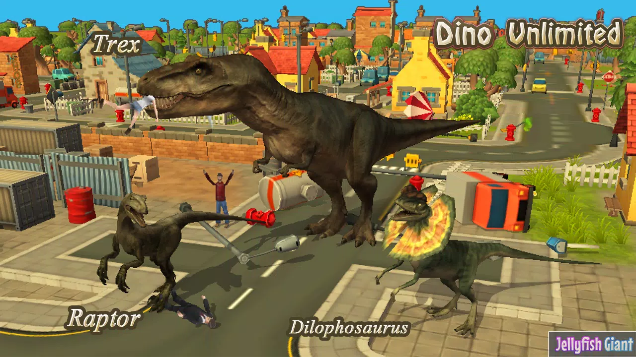 Baixar e jogar Dinossauro simulador Jogos 3D no PC com MuMu Player