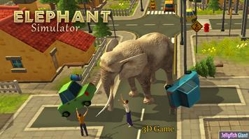 Elephant Simulator 3D poster