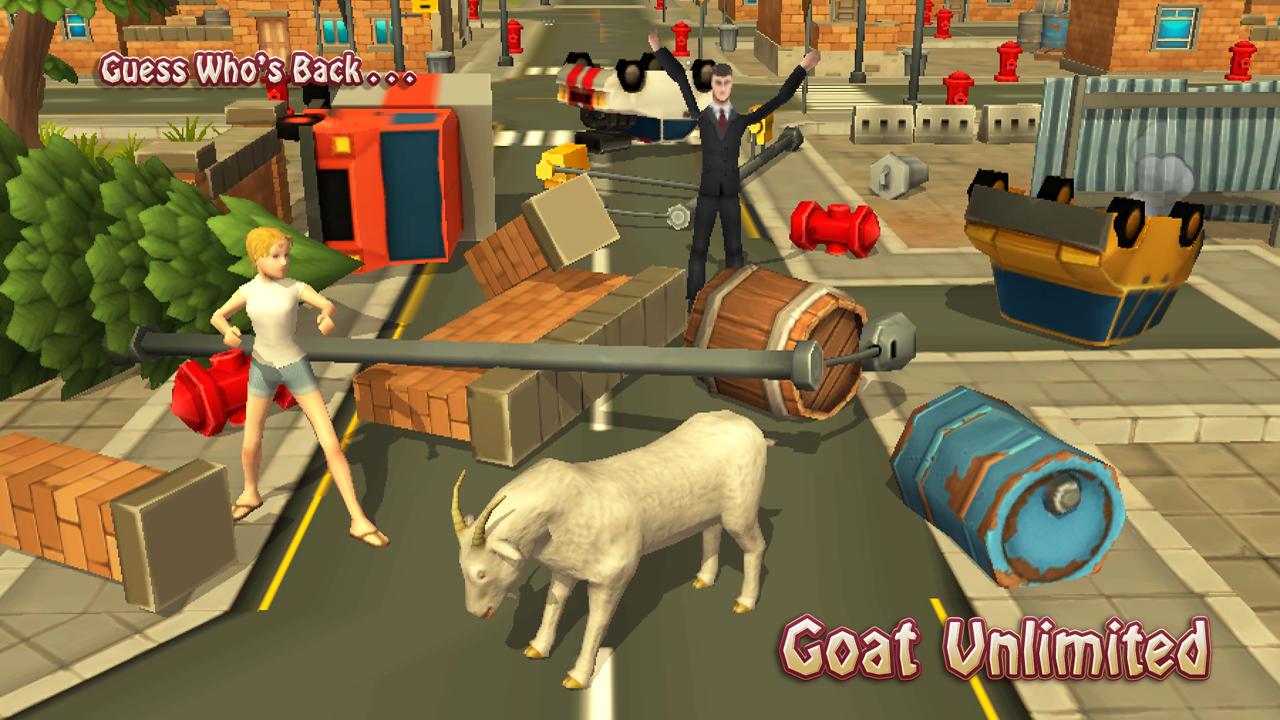 Games unlimited apk. Goat Unlimited. Goat Simulator зеленая труба. Гоат 2. Grind Goat.