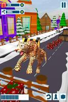 Leopard Survival:Endless Cheetah rush تصوير الشاشة 2