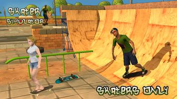 Skater 3d Simulator Affiche