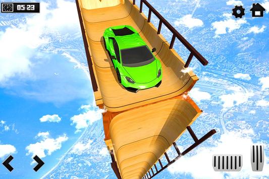 Sky Ramp Car Mega Stunts Big Jump スクリーンショット 4