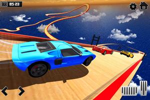 Sky Ramp Car Mega Stunts Big Jump スクリーンショット 2